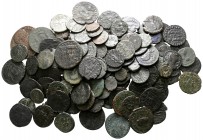 Lot of ca. 134 late roman bronze coins / SOLD AS SEEN, NO RETURN!<br><br>fine<br><br>