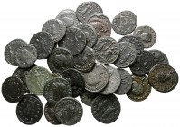 Lot of ca. 36 late roman bronze coins / SOLD AS SEEN, NO RETURN!<br><br>very fine<br><br>