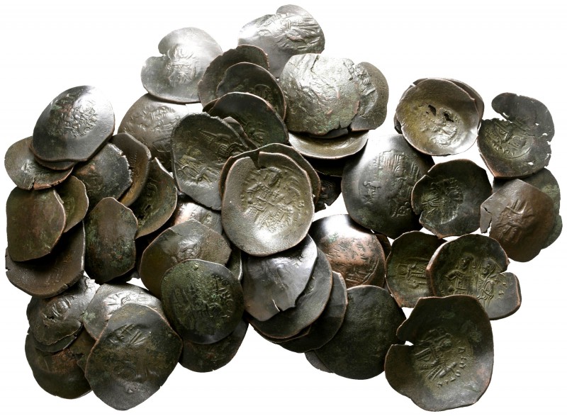 Lot of ca. 60 byzantine skyphate coins / SOLD AS SEEN, NO RETURN! 

nearly ver...