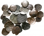 Lot of ca. 25 byzantine skyphate coins / SOLD AS SEEN, NO RETURN!<br><br>nearly very fine<br><br>
