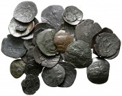 Lot of ca. 30 byzantine skyphate coins / SOLD AS SEEN, NO RETURN!<br><br>very fine<br><br>