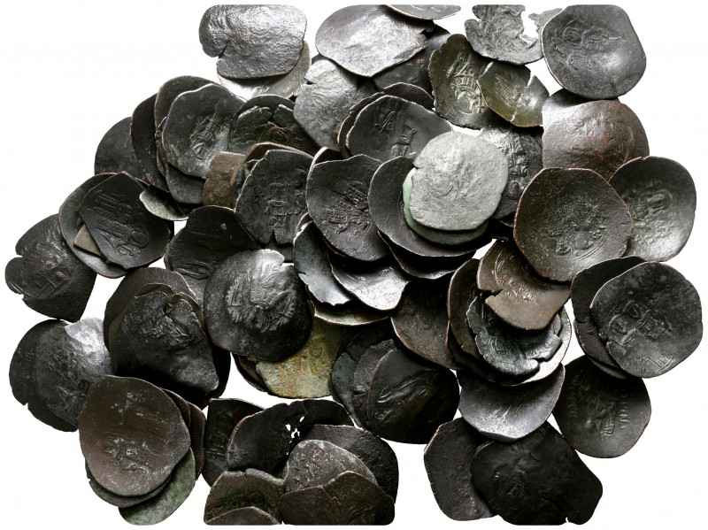 Lot of ca. 100 byzantine skyphate coins / SOLD AS SEEN, NO RETURN!

very fine