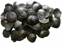 Lot of ca. 100 byzantine skyphate coins / SOLD AS SEEN, NO RETURN!<br><br>fine<br><br>