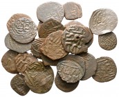 Lot of ca. 25 islamic bronze coins / SOLD AS SEEN, NO RETURN! <br><br>nearly very fine<br><br>