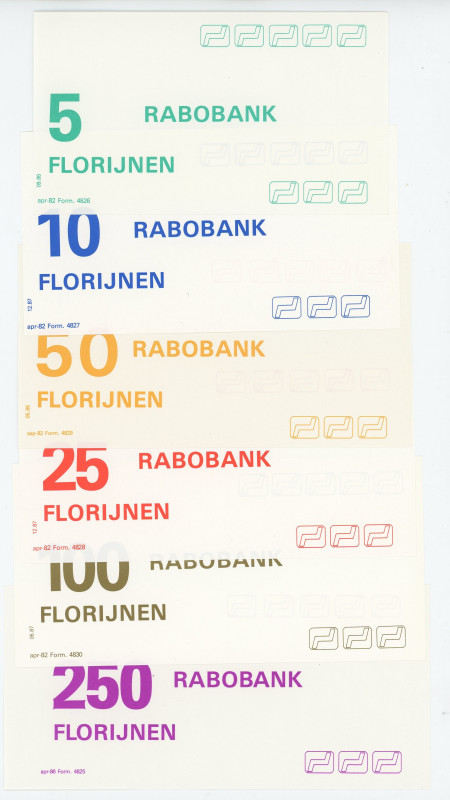 Netherlands Atm Test Notes Netherlands Rabobank 1982
UNC