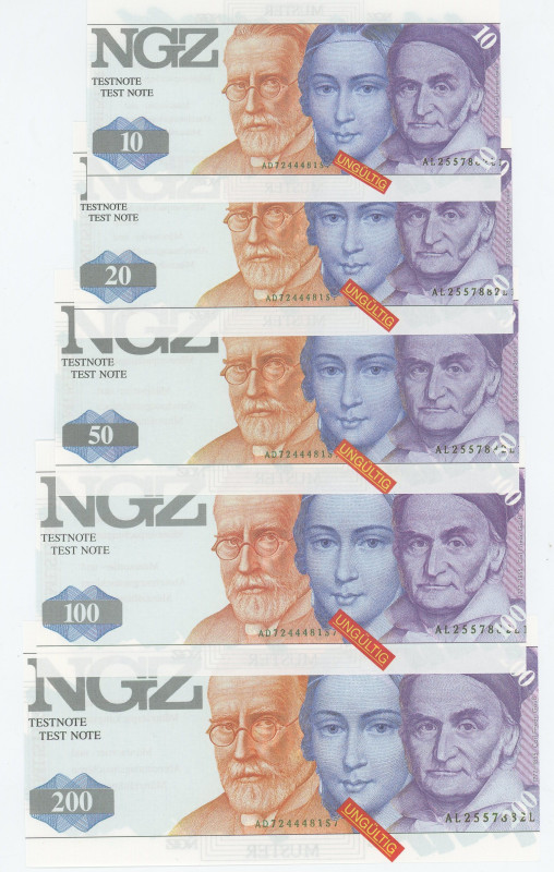 Netherlands Atm Test Notes Ngz 2000 - th
UNC