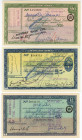 Great Britain 5 - 5 - 20 Pounds 1956 - 1964 Traveller's Checks
National Provincial Bank Limited; XF