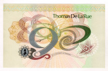 Great Britain Thomas De La Rue Multicolor Testnote 2020 (ND)
UNC