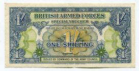 Great Britain 1 Shilling 1946 "British Armed Forces"
P# M 11, Special Voucher; XF