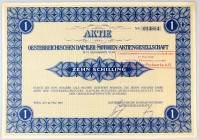 Austria Share of Austrian Daimler-Motoren Company for 10 Schilling 1927
# 14884; With coupons; XF
