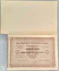 Austria Ukraine Neue Bukowinaer Localbahn-Gesellschaft 25 Ordinary Shares of 200 Gulden 1897
# 9706-9730; Austria, Romania - Formed in 1897 to manage...