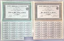 France Share of Société Immobilière De Seine-Et-Oise for 1892
VF