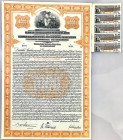Germany Bond of German Consolidated Municipal Loan for 1000 $ 1928
VF
