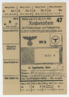 Germany - Third Reich & France Alsage Region (France) Food Coupons 1943
For Butter - Margarine - Chesse; XF