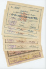 Germany - Weimar Republic Wasserburg Amm InnLot of 8 Notgelds 1923
VF-XF