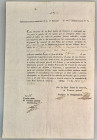 Spain Senorio de Bilbao Real Junta del Comercio Prestamo Forzoso Redimibile 1833
# 65; Forced loan raised in Province of Bilbao; printed on handmade ...