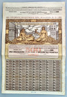 Spain Energia Electrica de Mijares, Obligacion de 500 Pesetas, Valencia 1947
Unissued impressive art-deco design; VF