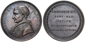 Gregorio XVI (1831-1846). Medaglia 1831 an. I. Elezione al Pontificato. Opus: Cerbara. BR (g 85,53 - Ø 61,20 mm ). Boccia 1.
SPL/qFDC
