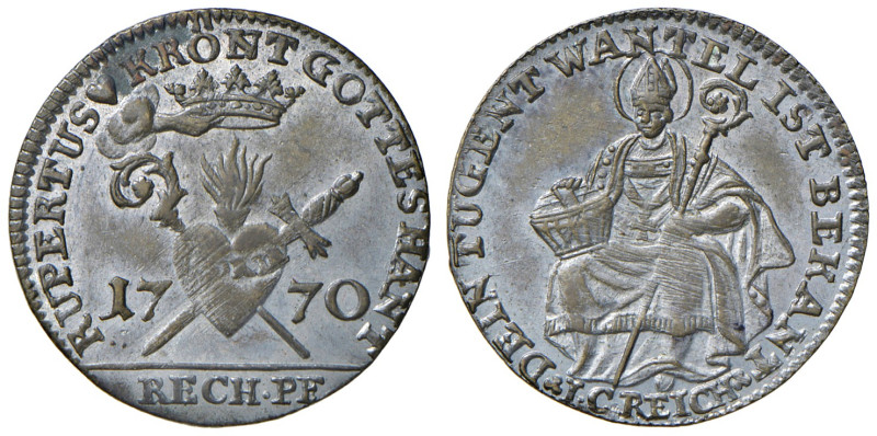 AUSTRIA. Arcidiocesi di Salisburgo. Sigismondo III (1753-1771). Gettone 1770. MI...