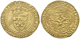 FRANCIA. Carlo VI (1380-1422). 1 Ecu d'oro. AU (g 3,94). Fried. 291
SPL