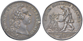 FRANCIA. Luigi XV (1715-1774). Gettone 1757. AG (g 7,66).
BB+