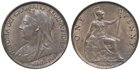 GRAN BRETAGNA. Vittoria (1837-1901). Penny 1896. CU (g 9,35). Seaby 3961.
SPL+