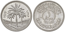 IRAQ. 1 dinar 1972 AH 1392. AG (g 31). KM 137.
FDC