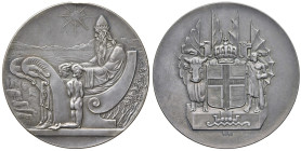 ISLANDA. Cristiano X (1912-1944). Moneta-Medaglia da 10 Kronur 1930. AG (g 34,91). KM M3. Colpo al bordo a ore 12 del R/.
SPL+