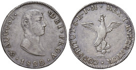 MESSICO. Augustìn I Iturbide (1822-1823). 8 Reales 1822 JM. AG (g 26,99). KM 304.
BB