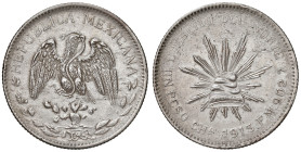 MESSICO. Rivoluzione (1910-1917). Esercito del Nord. Chihuahua. Peso 1915. AG (g 26,14). KM 619. Segnetti al bordo.
SPL