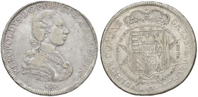 FIRENZE. Leopoldo di Lorena (1765-1790). Francescone 1787. AG (27,18). MIR 385/4. RR
qBB