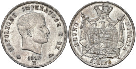 MILANO. Napoleone I (1805-1814). 5 Lire 1812. AG (g 25,00). Gig. 112.
qSPL/SPL