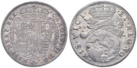 NAPOLI. Carlo II di Spagna (1674-1700). 20 Grana 1685. AG (g 5,65). Magliocca 17.
SPL