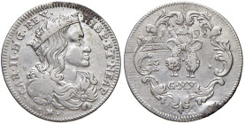 NAPOLI. Carlo II di Spagna (1674-1700). 20 Grana 1698. AG (g 4,30). Magliocca 29.
BB