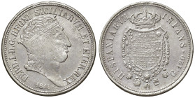 NAPOLI. Ferdinando I di Borbone (1816-1825). 120 Grana 1818. AG (g 27,41). Magliocca 444; Gig. 7. 
BB