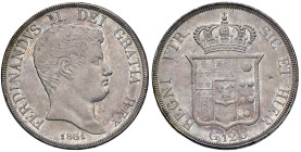 NAPOLI. Ferdinando II di Borbone (1830-1859). 120 Grana 1831. AG (g 27,53). Magliocca 536; Gig.54. R
SPL