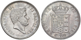 NAPOLI. Ferdinando II di Borbone (1830-1859). 120 Grana 1844. AG (g 27,51). Magliocca 552; Gig.70. 
BB/BB+