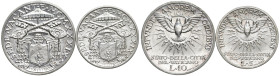 ROMA. Sede Vacante (1939). 10 e 5 Lire 1939. AG. Gig. 94;95.
FDC