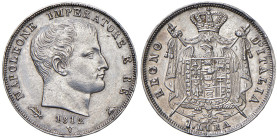 VENEZIA. Napoleone I (1805-1814). 1 Lira 1812. AG (g 5,00). Gig.160. Colpetto al R/.
SPL