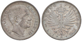 REGNO D'ITALIA. Vittorio Emanuele III (1900-1943). 1 Lira 1907. AG. Gig. 131. R Conservazione eccezionale.
FDC