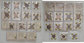 REGNO D'ITALIA. Lotto 11 monete in CU periziate: 10 cent 1938; 5 cent 1925, 1938, 1939, 2 cent 1917, 1 cent 1895, 1912, 1914, 1915, 1916, 1917. Gig. 2...