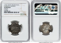 Charles & Johanna "Late Series" Real ND (1554-1556) M-O VF Details (Holed) NGC, Mexico City mint, Cal-74. 3.07gm. HID09801242017 © 2022 Heritage Aucti...
