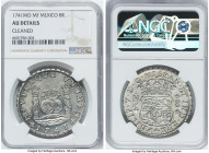Philip V 8 Reales 1741 Mo-MF AU Details (Cleaned) NGC, Mexico City mint, KM103. A boldly struck piece with laudably crisp rims and exceedingly little ...