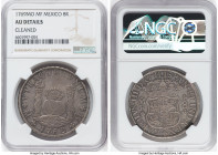 Charles III 8 Reales 1769 Mo-MF AU Details (Cleaned) NGC, Mexico City mint, KM105, Cal-1095. Saturated in autumnal hues. Sold with old collector's not...