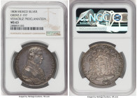 Ferdinand VII silver "Veracruz" Proclamation Medal 1808 MS63 NGC, Grove-F-197. 33mm. A richly patinated piece with flashes of attractive azure toning ...