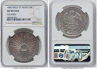 Republic 8 Reales 1868/58 Go-YF AU Details (Cleaned) NGC, Guanajuato mint, KM377.8, DP-Go50. HID09801242017 © 2022 Heritage Auctions | All Rights Rese...