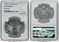Republic 8 Reales 1875 Go-FR UNC Details (Brushed) NGC, Guanajuato mint, KM377.8, DP-Go55. HID09801242017 © 2022 Heritage Auctions | All Rights Reserv...