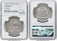 Republic Peso 1873 Go-S AU Details (Cleaned) NGC, Guanajuato mint, KM408.4. Slightly muted but well defined on the obverse. HID09801242017 © 2022 Heri...