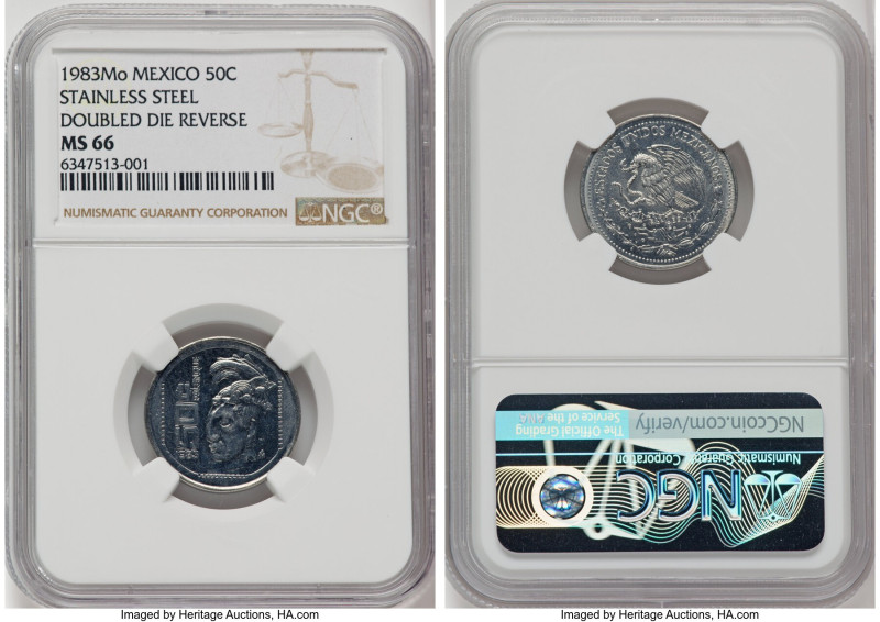 Estados Unidos stainless steel Mint Error - Doubled Die Reverse "Palenque Cultur...