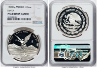 Estados Unidos silver Proof Onza (1 oz) 1998-Mo PR63 Ultra Cameo NGC, Mexico City mint, KM613. HID09801242017 © 2022 Heritage Auctions | All Rights Re...